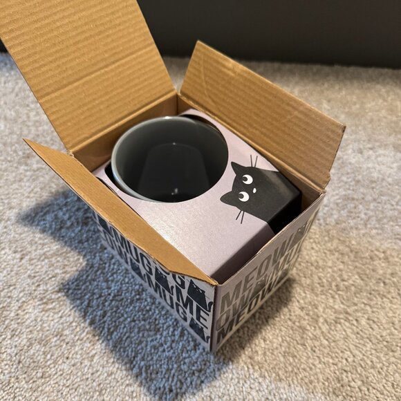 Cat Lady Box Ceramic Meow Mug Coffee Cup Tea NEW - Picture 5 of 5